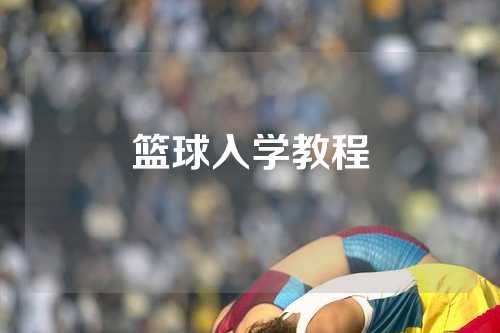 篮球入学教程
