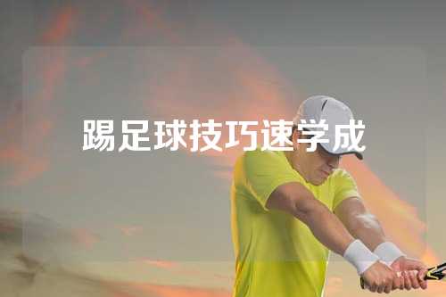 踢足球技巧速学成