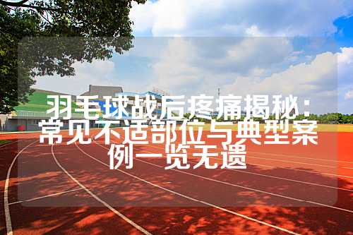 羽毛球战后疼痛揭秘：常见不适部位与典型案例一览无遗